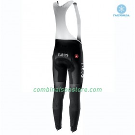 Maillot Cyclisme Hiver + Collant à Bretelles 2019 TEAM INEOS N001